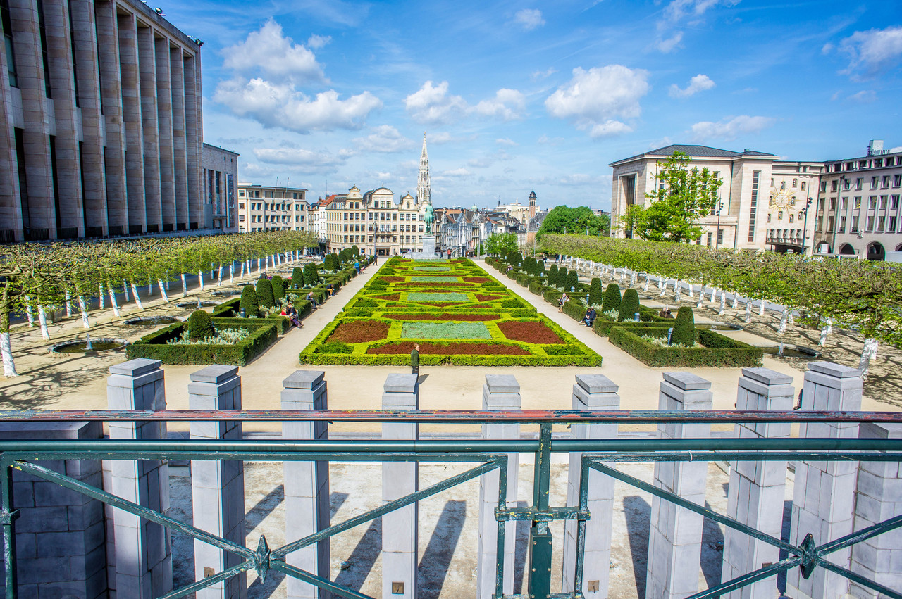 Gardens in Brussels